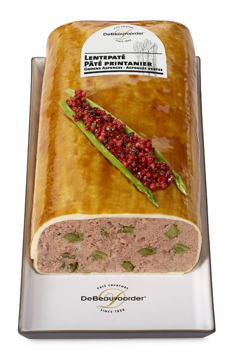 Artisanale lentepaté met asperges van De Beauvoorder