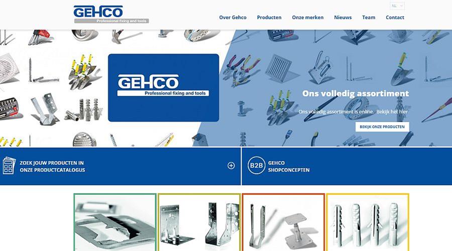 Nieuwe site Gehco
