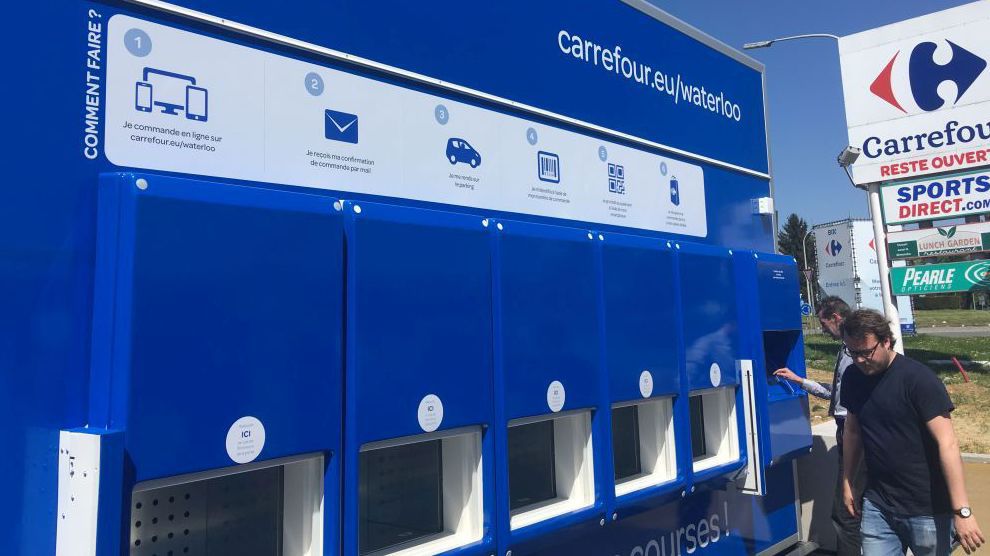 Carrefour lanceert geautomatiseerde drive