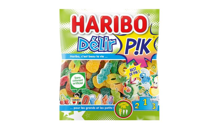 Nieuwe zure mix Haribo