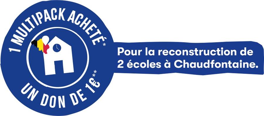 «CHAUDFONTAINE POUR CHAUDFONTAINE» PERMET LA RECONSTRUCTION DE DEUX ÉCOLES SINISTRÉES