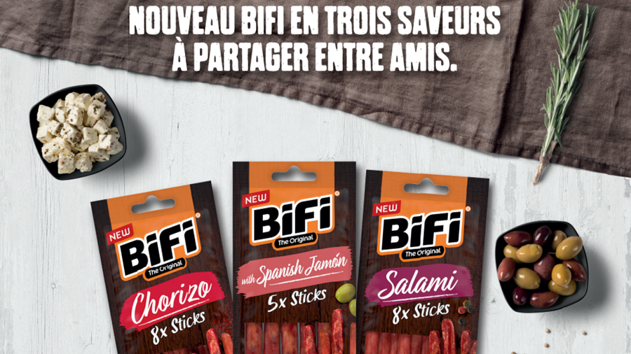 Une expérience gustative comme jamais auparavant: les nouveaux Bifi Sticks