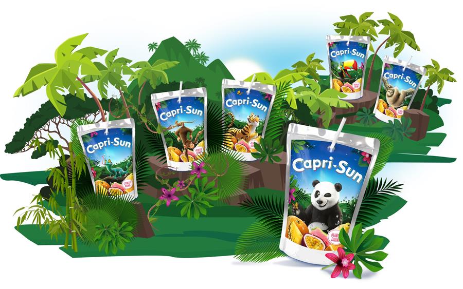 Capri-Sun, la pochette emblématique pour toute la famille!