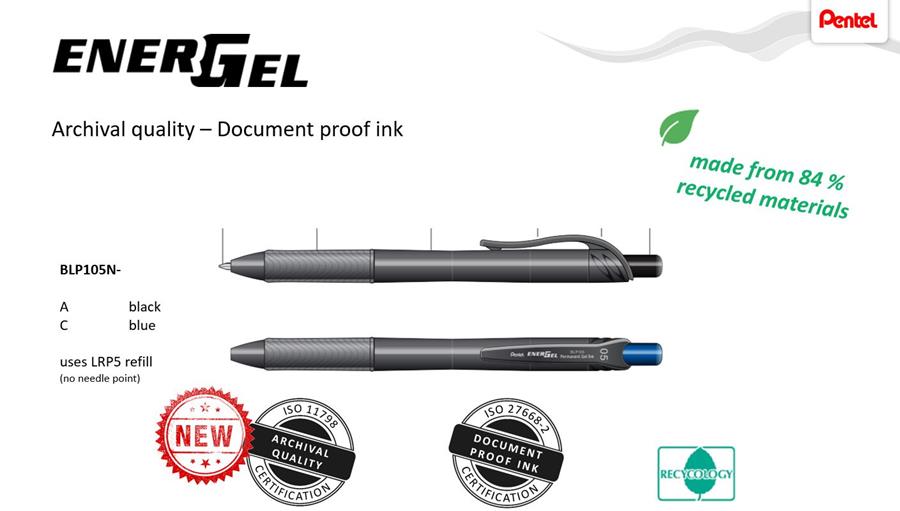 Energel document pen