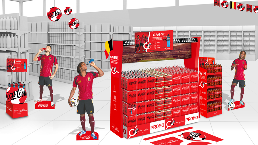 Coca Cola lance sa campagne d'été et met l'accent sur l'Euro de football