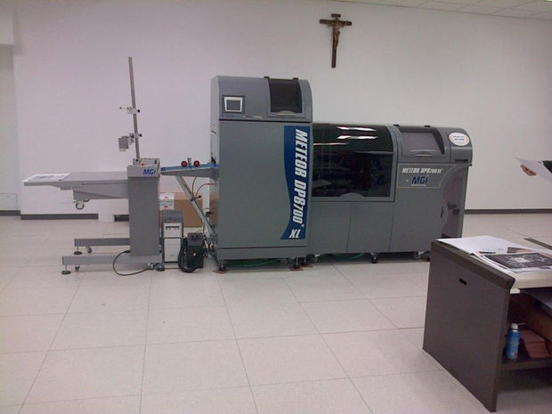 Een digitale pers in het Vaticaan