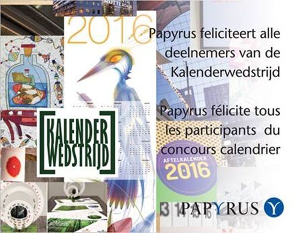 Papyrus félicite tous les participants du Concours du Calendrier !