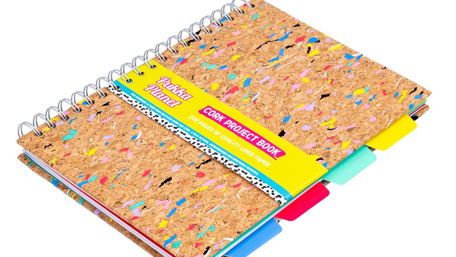 Pukka Planet Cork Project Book B5