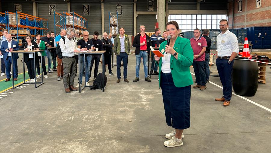 Nouveau site de stockage pour les batteries HV mises au rebut