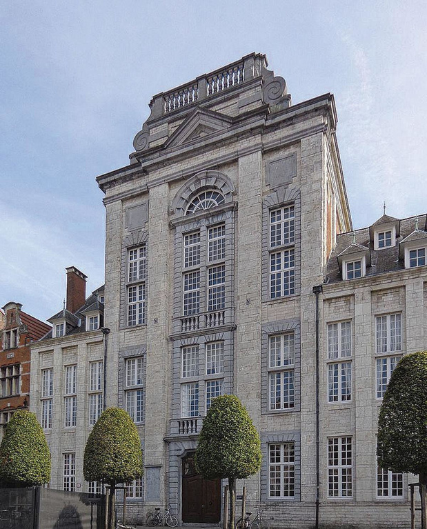 Met Hendrik Rega door Leuven