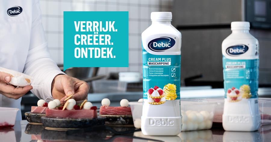 Verrijk. Creëer. Ontdek met Debic Room Plus Mascarpone