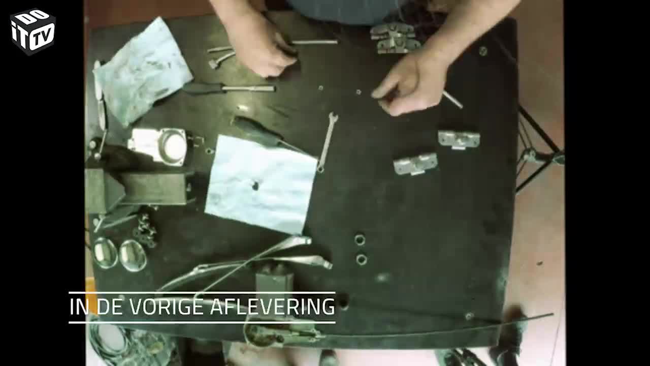 DE ENGELSE OLDTIMER 27 - AFWERKEN REMSYSTEEM